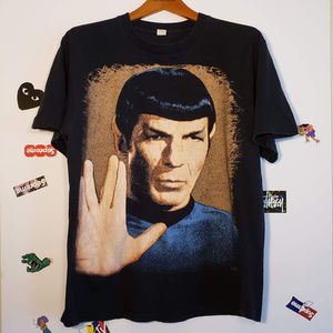 Vintage Star Trek 1991 Spock Single Stitch Shirt
